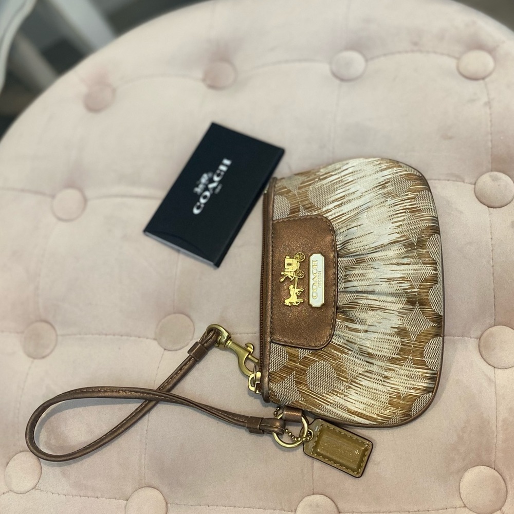 Authentic Coach Wristlet